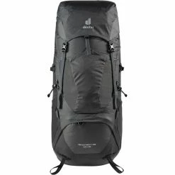 Deuter Aircontact Lite 40 + 10 Backpack graphite/black -Trekking Backpacks Shop deuter aircontact lite 40 10 backpack graphite black 5
