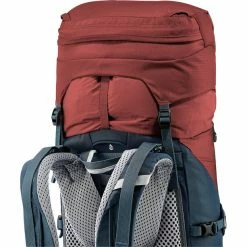 Deuter Aircontact Lite 40 + 10 Backpack redwood/arctic -Trekking Backpacks Shop deuter aircontact lite 40 10 backpack redwood arctic 5