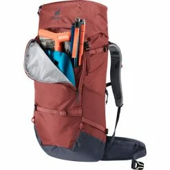 Deuter Rise 34+ Backpack redwood/ink -Trekking Backpacks Shop deuter rise 34 backpack redwood ink 6